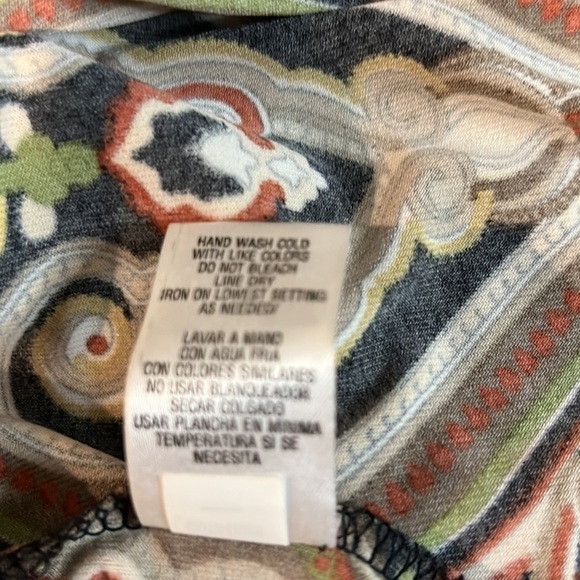 Sandra DARREN Maxi Dress Crocheted Type Back size 12 - Picture 15 of 15